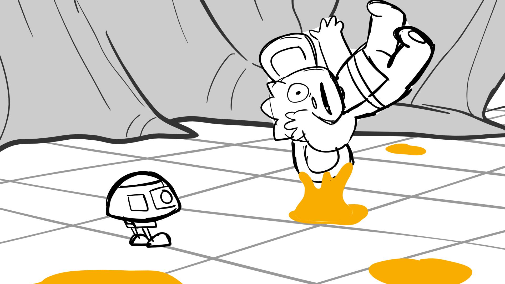 Fun with Nubs — Ep. 112, lámina 041, storyboard by Melissa Ballesteros
